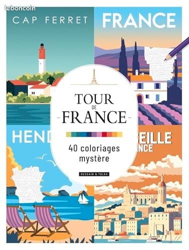 Coloriage mystère Tour de France (image 1)