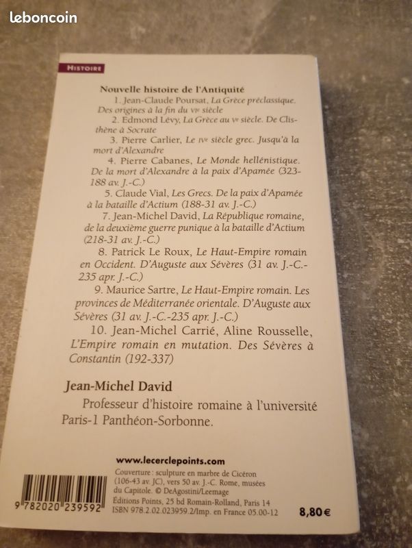 Livre histoire la république romaine (image 2)