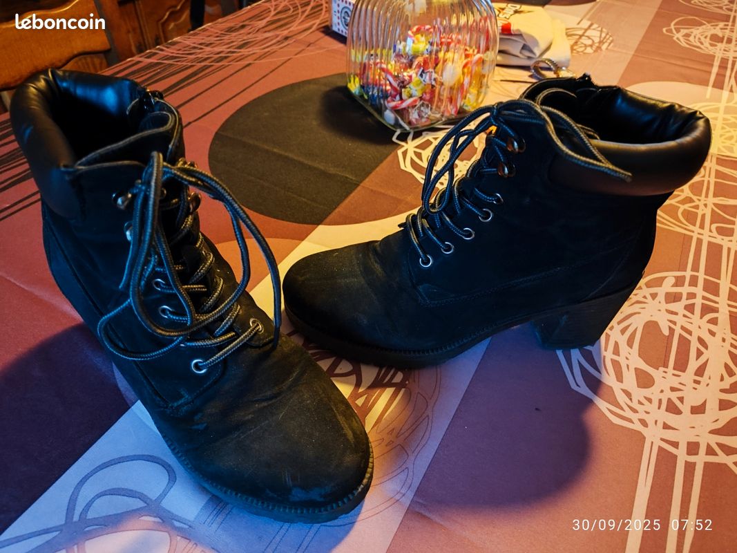 Bottines à lacets Gemo taille 41 Chaussures