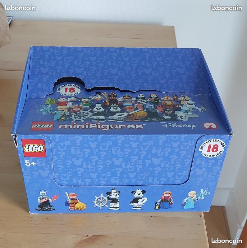 Lego Disney Minifigures Box LEGO DISNEY Series Collectible Minifigures  71024 Complete Set Of 18 (SEALED)