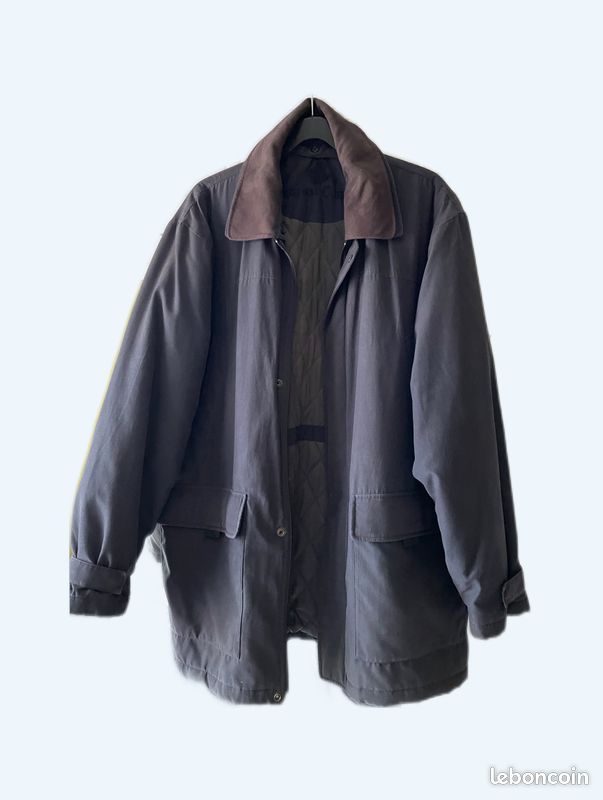 Blouson En Cuir Laurent Cerrer - Taille L Beige - Occasion Très Bon état