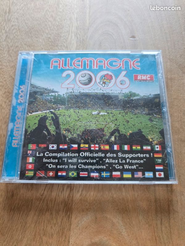 CD compilation officielle coupe du monde 2006 (image 1)