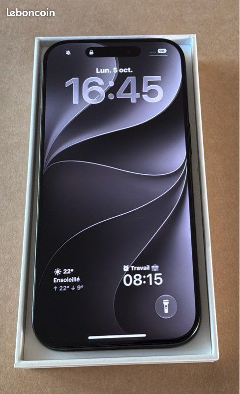 IPhone 16 Pro 256 Go (image 1)