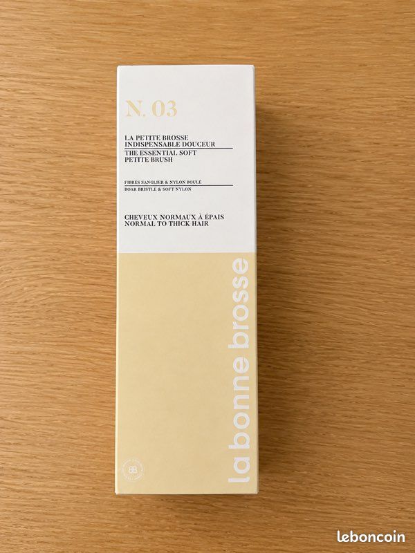 La Bonne Brosse N°03 neuve – Brosse cheveux poils de sanglier & nylon – Avec boîte (image 4)