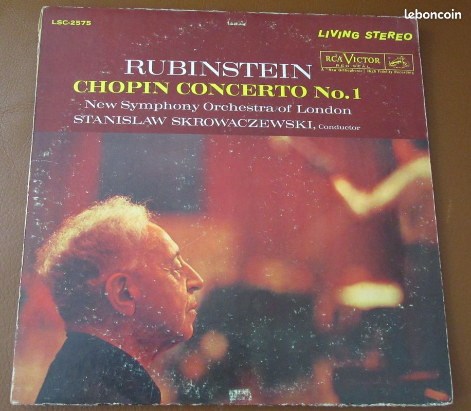 Rubinstein - Chopin Concerto No.1 / LSC-2575 (image 1)