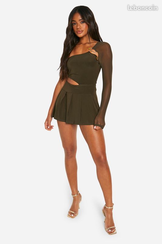 Boohoo Combishort De Soiree Combishort Boohoo Beebs By Kiabi