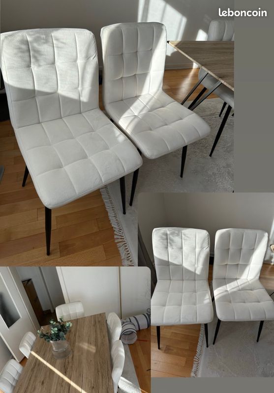 Chaise lot de 6 (image 2)