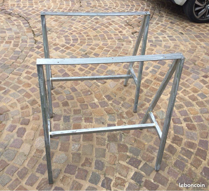 Paire de tréteaux métalliques en TBE (image 2)