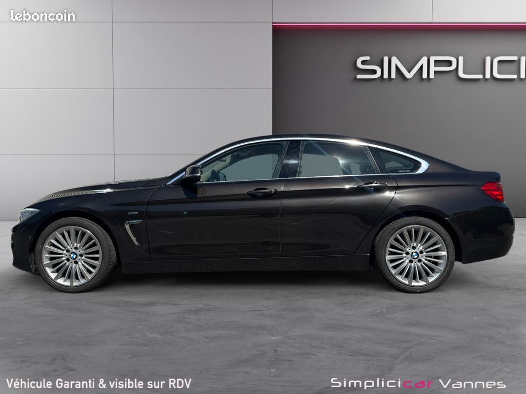 BMW SERIE 4 (F36) GRAN COUPE 420D BVA8 184Ch LUXURY COFFRE ÉLECTRIQUE Garantie 12 mois (image 5)