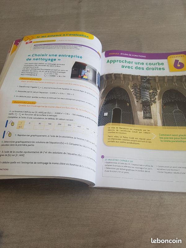 Livre Maths 1ère Bac Professionnel Tertiaires et Techniques (image 6)