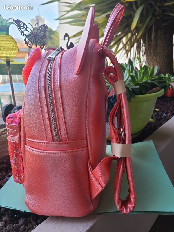 Sac Loungefly disney rose corail ariel (image 5)