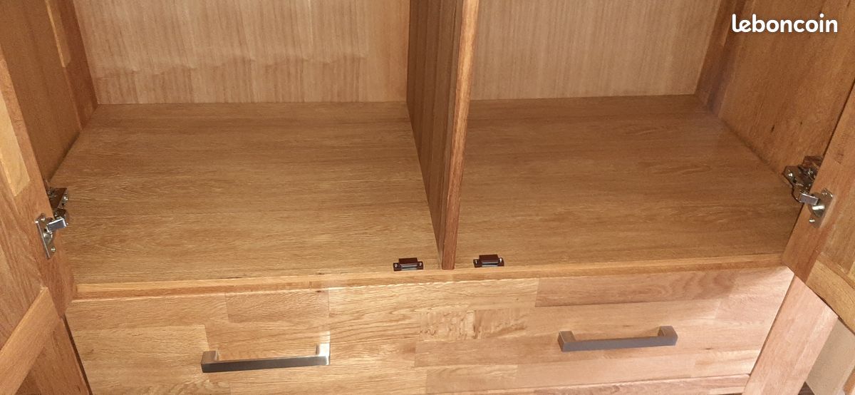 Armoire en chêne massif en TBE (image 7)