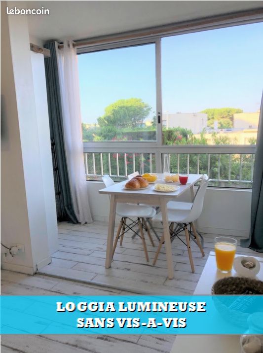 PROMO Gd studio cabine 50m plage, parking privé couvert (image 4)