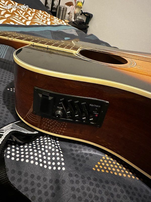 Guitare électro-acoustique Harley Benton HBD120CE + nombreux accessoires (image 3)