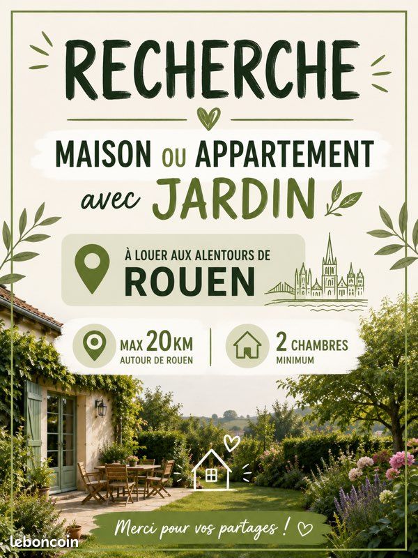 Appartement 3 pièces 70 m² · à Rouen · 70 m² · 950 €