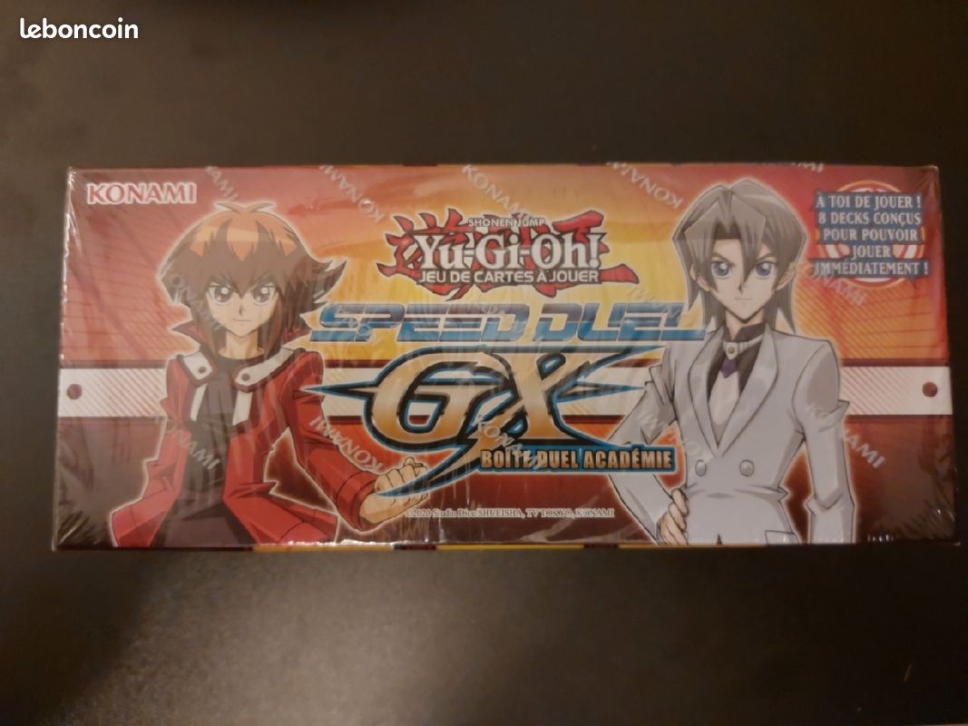 Yu-Gi-Oh! Speed Duel – Coffret Académie GX – 8 Joueurs – Nouvelle Boîte Avec Cartes Légendaires Et Rares Secret – Version Française