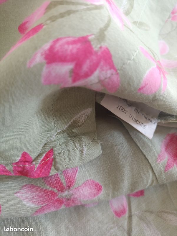 Débardeur Femme Burton Rose - Taille 3 - 100% Coton - Occasion Très Bon état
