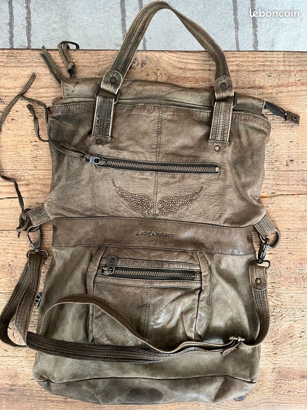 Sac cuir Zadig et Voltaire Accessoires Bagagerie