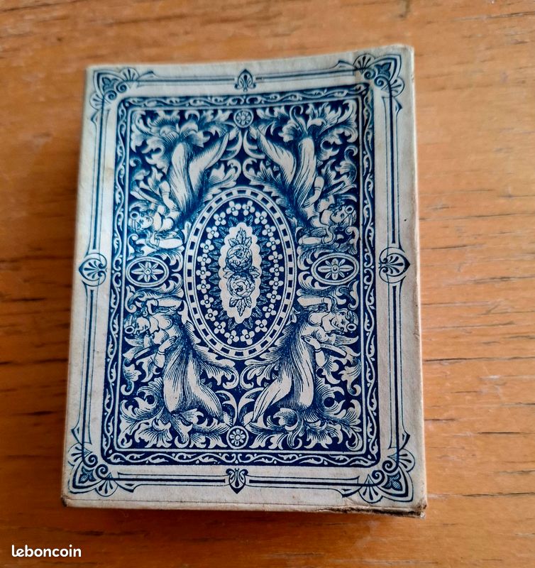 Ancien jeu de 32 cartes B.P. Grimaud Paris Décret du 12 avril 1890