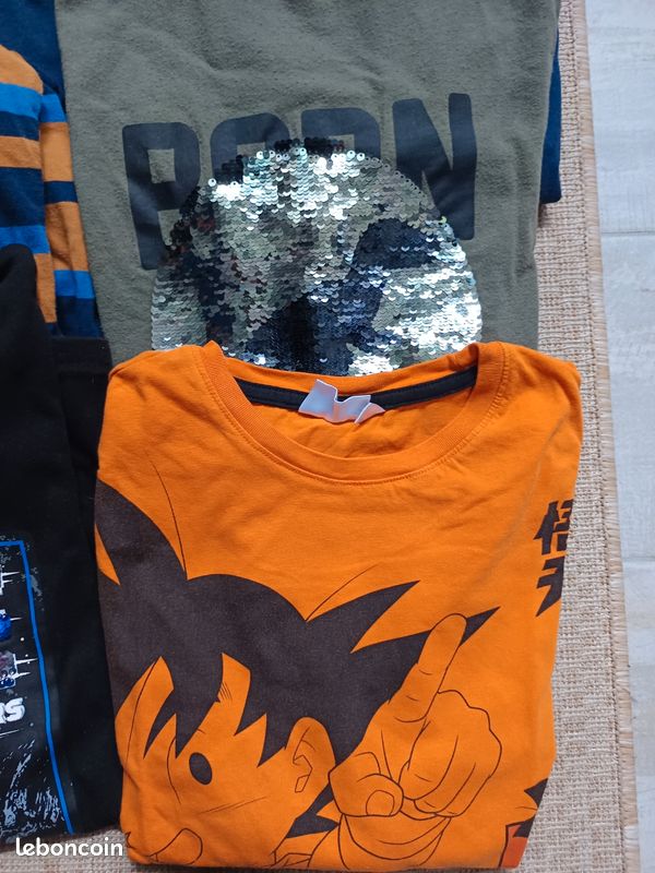 Lot Tee shirts manches longues garçon 12 ans (image 5)