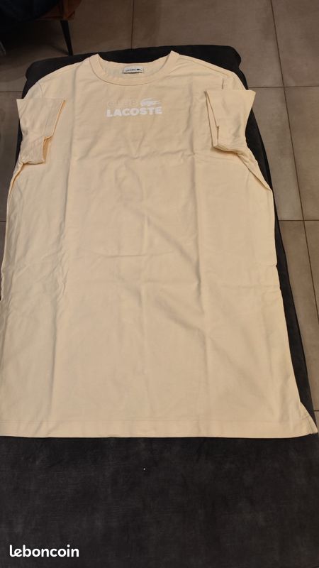 Robe T-shirt en coton - Crème - FEMME | H&M BE