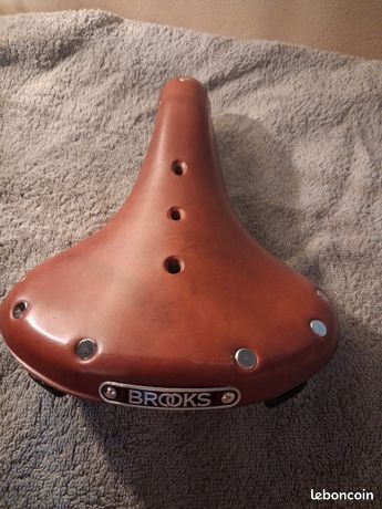 SELLE IDEALE TB60 Cuir Vélo Course Peugeot PX10 Randonneuse Rail