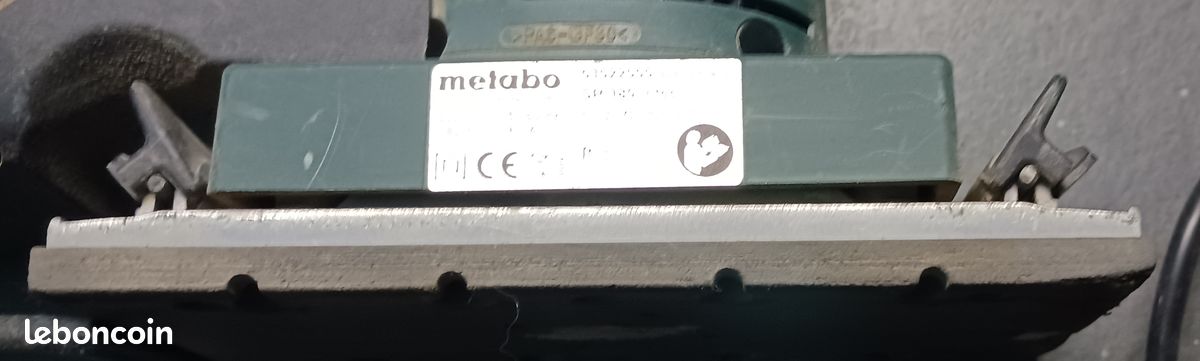 Ponceuse Vibrante Metabo SR 180 INTEC D'occasion – Coffret Complet, Parfaite Pour Le Bricolage