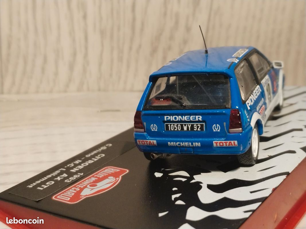 CITROËN AX GTI N°19 DU RALLYE MONTE CARLO DE 1993 1/43ème EUR 41,90 - FR