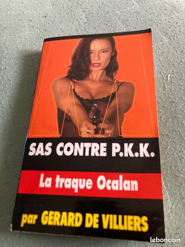 Livre SAS contre P.K.K. La traque Ocalan Gérard De Villiers(cl3) (image 1)
