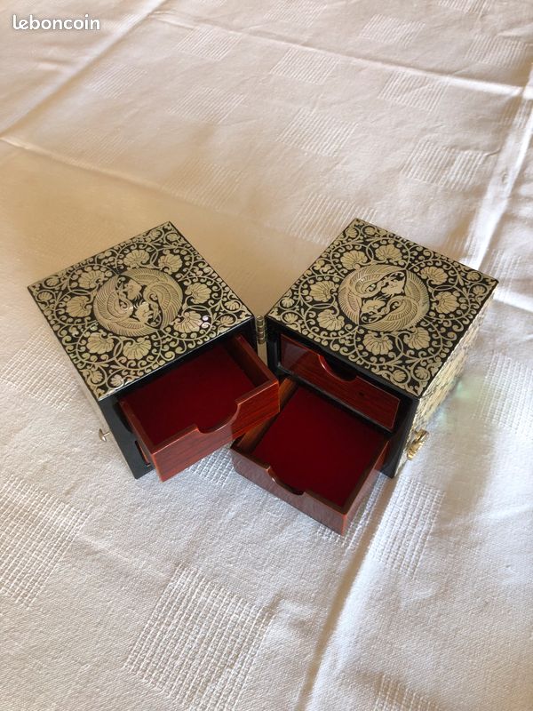 Boîte à bijoux coréenne nacrée (image 3)