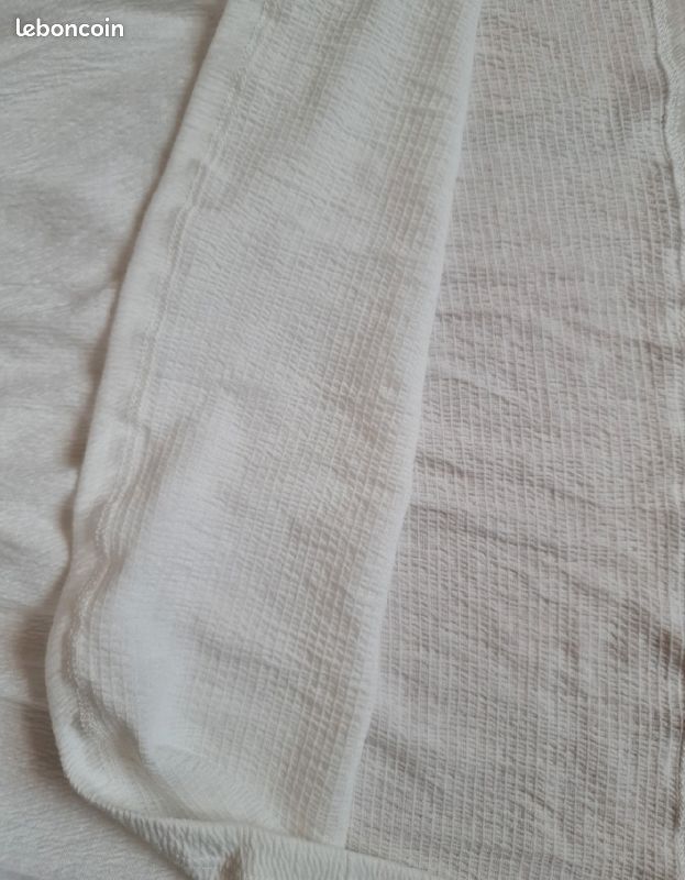 Top blanc à épaules dénudées, marque Tex, taille XL (image 7)