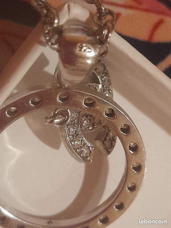 Ensemble chaine + sautoir en argent (image 2)