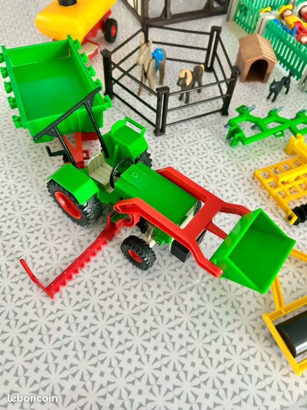 Playmobil vintage 3555 la ferme années 70 - Jeux & Jouets