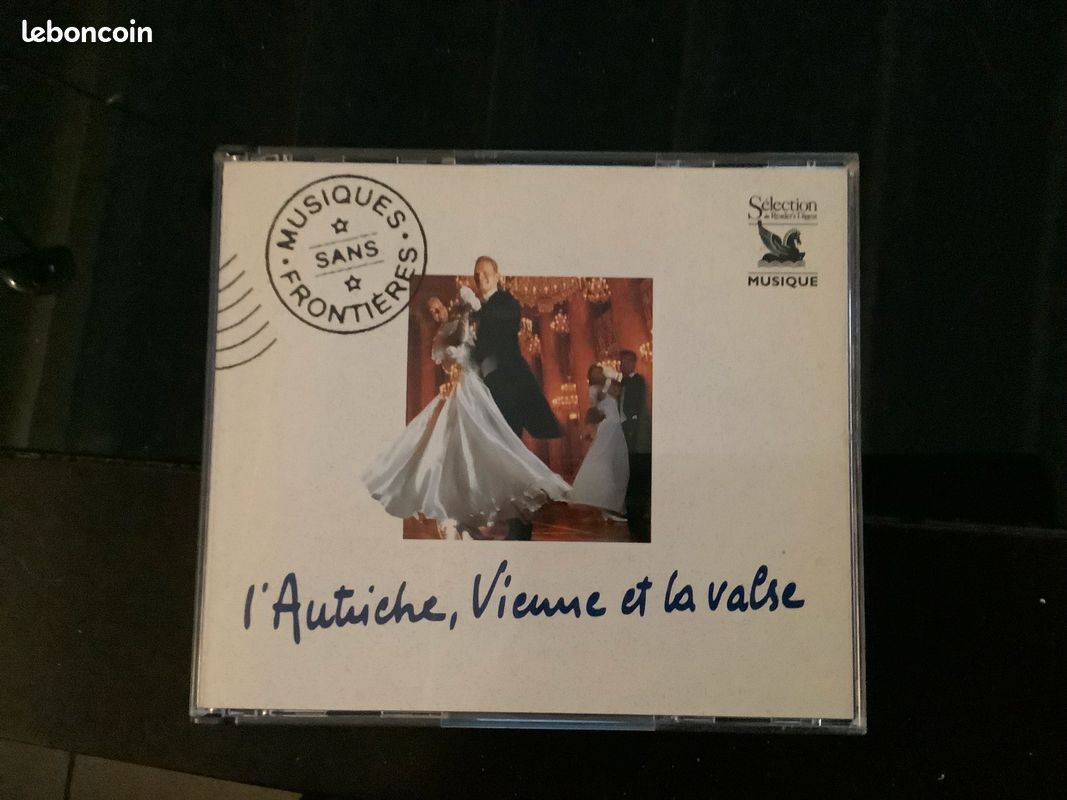 Coffret cd musiques sans frontieres l'autriche, vienne et la valse (3 cd) (image 1)