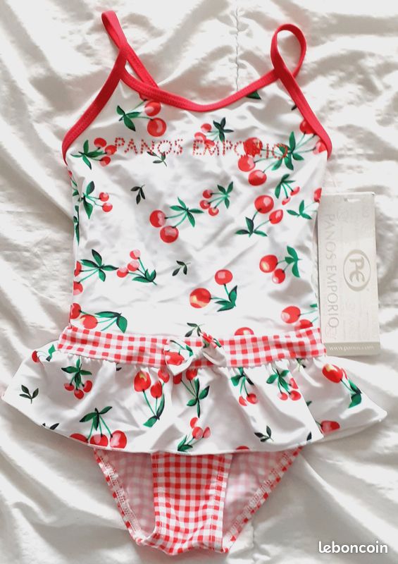 Maillot de bain 1 pièce fille 4-5 ans neuf / Panos Emporio of Sweden (jenny) (image 1)