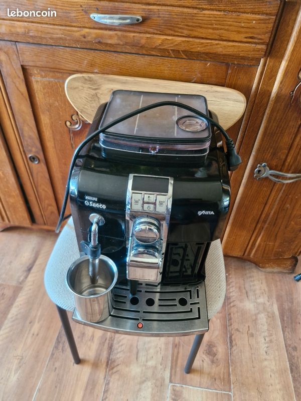 Machine à café à grains Philips Saeco Syntia – Expresso broyeur (image 1)