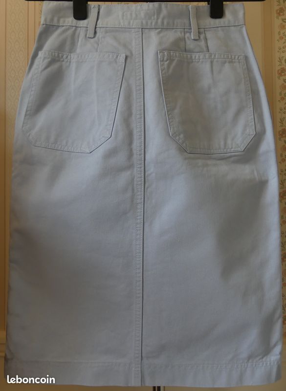 Jupe bleu ciel, excellent état, Mary Kimberley (made in France), droite, sportwear (image 5)