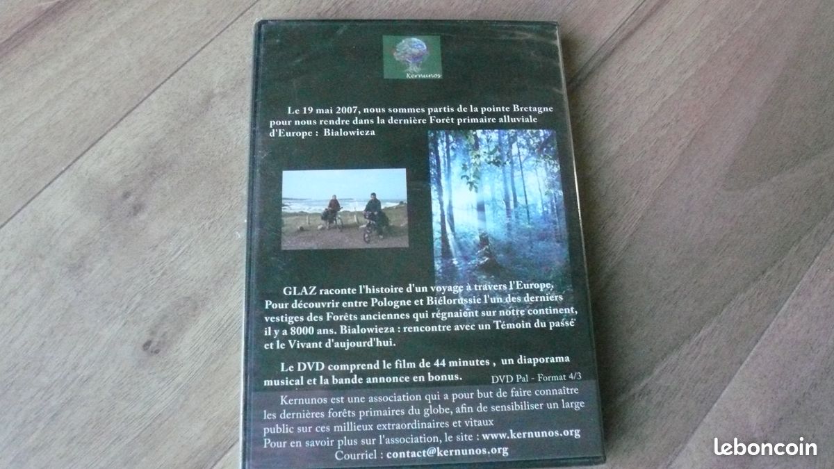 DVD neuf d'un voyage à vélo entre la Mer et la Dernière Forêt Primaire (image 5)
