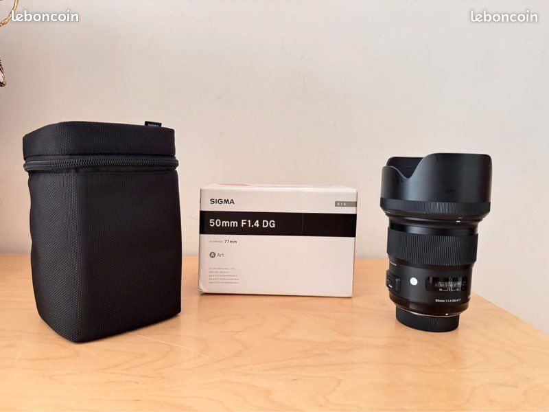 Objectif photo sigma 50mm f/1.4 (pour Nikon) (image 1)