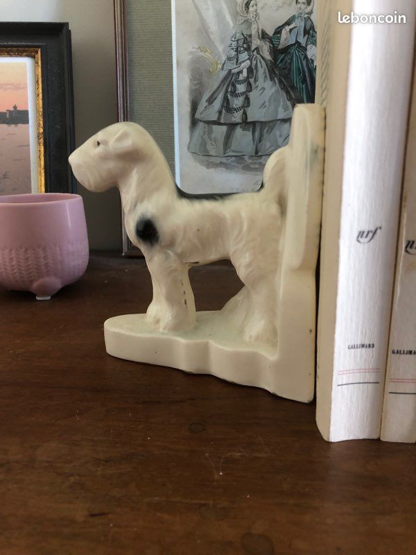 Paire de serre-livres Schnauzer (image 8)