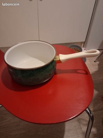 Aubecq - Marmite, Cocotte, Casserole (3) - Acier émaillée | Barnebys