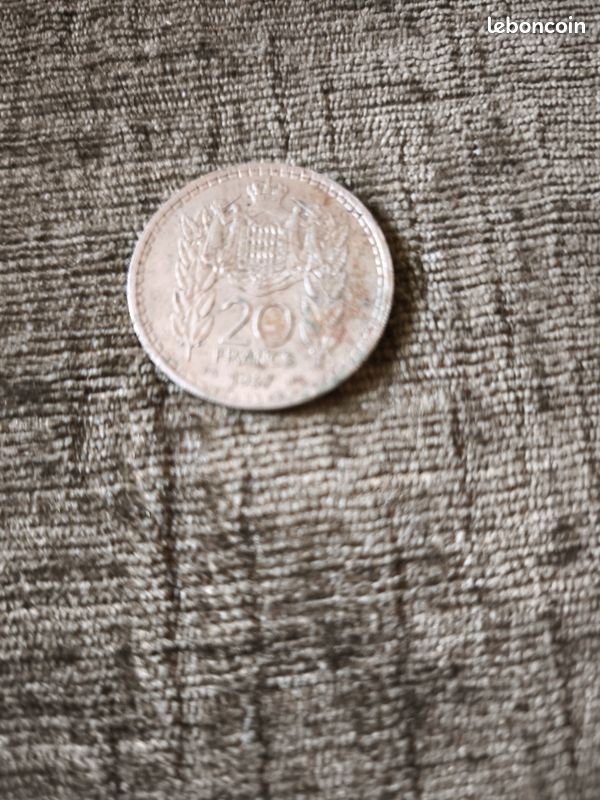 Pièce monegasque de 1947 (image 1)