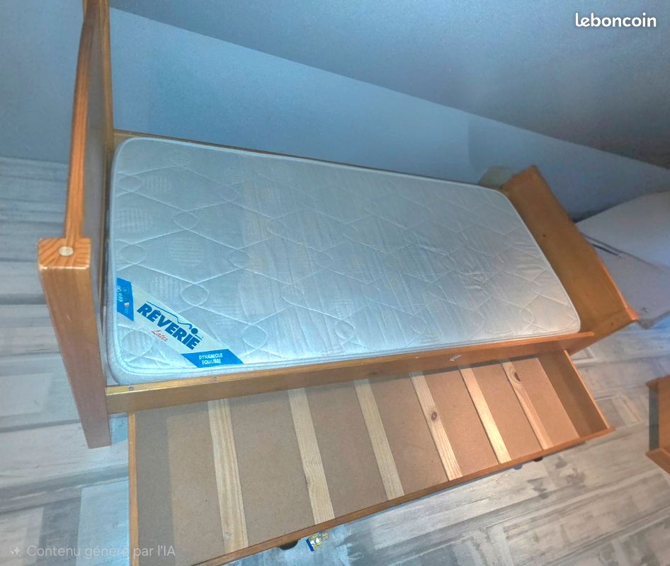 Mobilier en bois chambre (image 3)