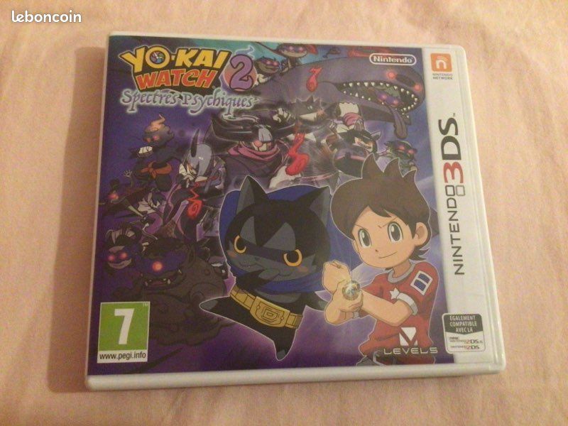 Jeux 3ds yo-kai watch 2 spectres psychique (image 1)