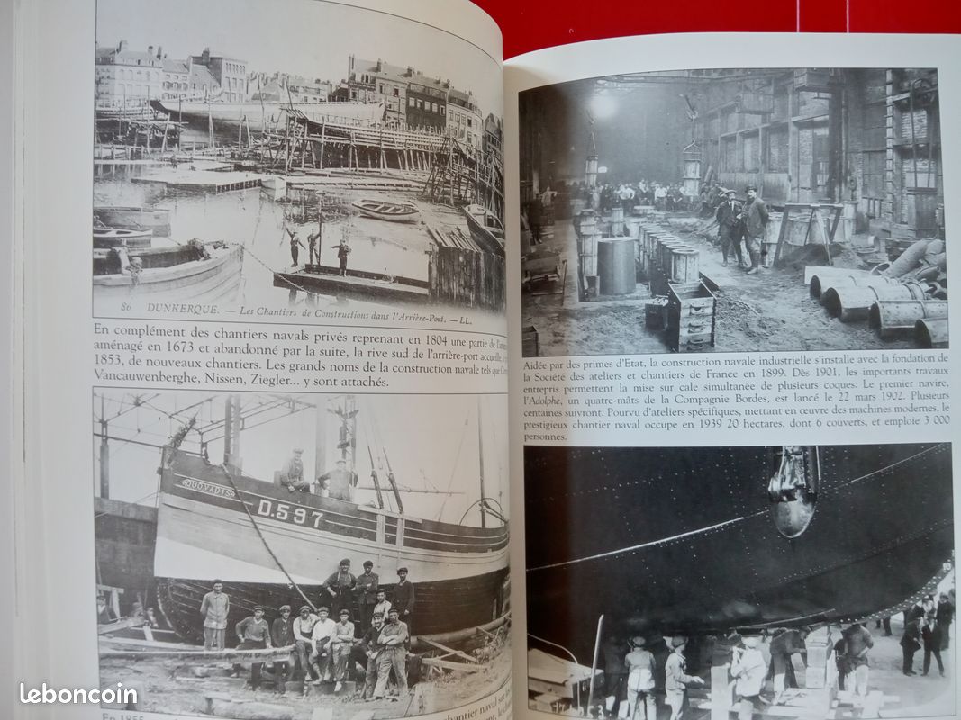 Dunkerque CPA Cartes postales et photos anciennes Port Bateaux Commerces Fêtes Sports Evènements Histoire Nord Porhel Lesage Alan Sutton (image 16)