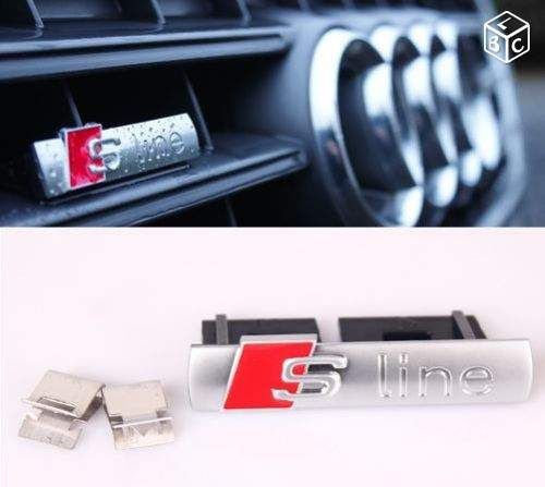 Logo et accessoire Audi Sline S line - Équipement auto