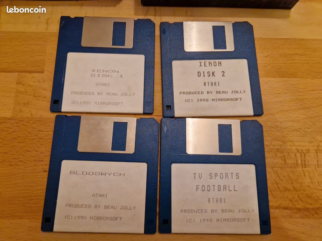 Jeu Atari ST - Power Pack - Testé Et Fonctionnel - Bon état