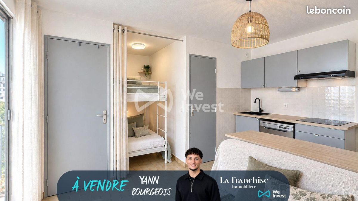 Appartement 2 pièces 26 m² · au Grau-du-Roi · 26 m² · 154 000 €