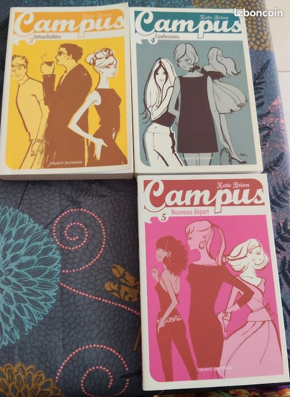 Livres série Campus 5 tomes (image 2)
