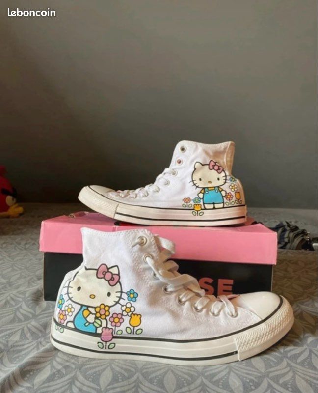 Converse Hello Kitty Flowers (Edition Collector) Chaussures